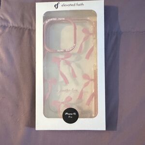 Pink iPhone 15 Pro Case